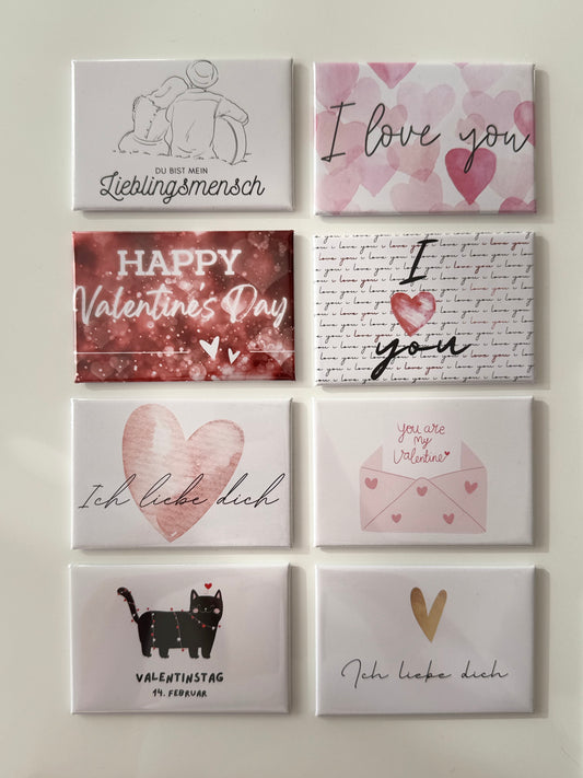 8er Set Valentinstags-Edition